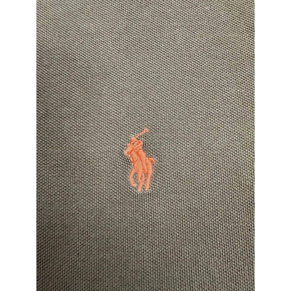 Polo‎ Ralph Lauren Polo Shirt Mens Medium Custom Slim Fit Embroidered Pony